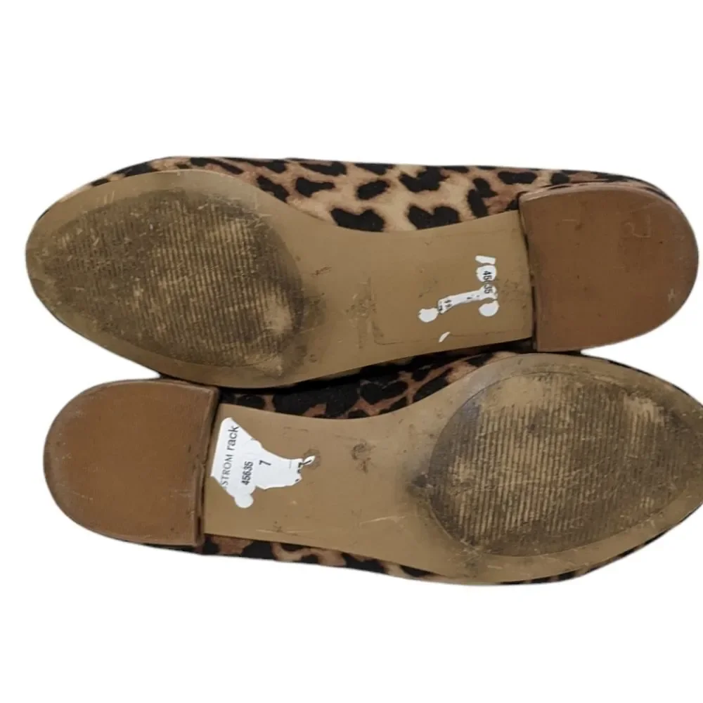 STEVE MADDEN Sol Animal Leopard Print Loafers 7